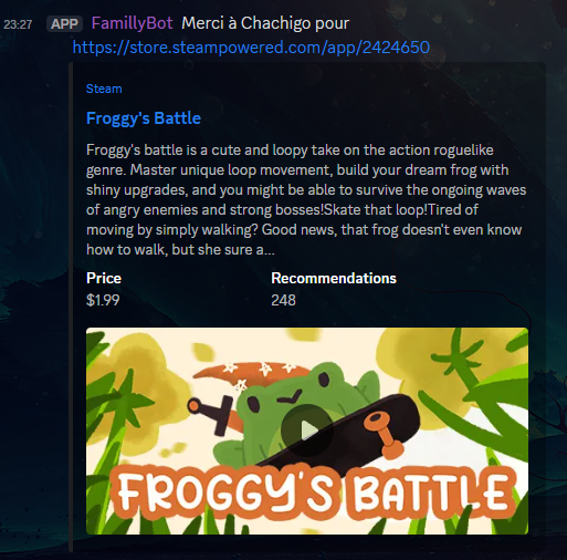 Discord Message Example